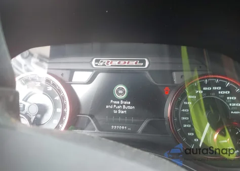 2020 Ram 1500 Rebel 4X2 5'7 Box from USA, damaged, VIN 1C6RRELT8LN226656